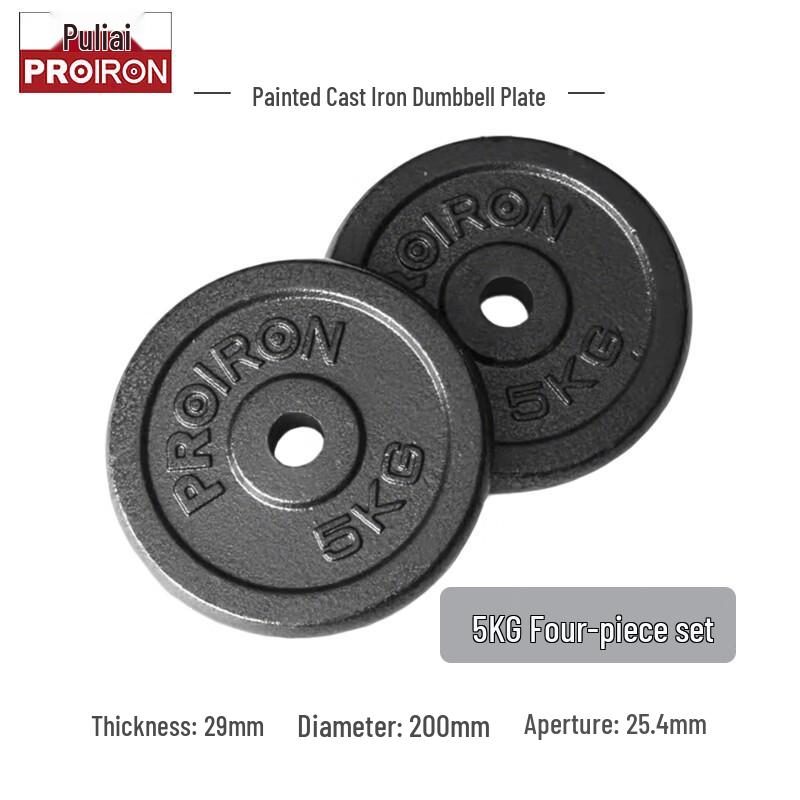 Puli ai Baked Paint Cast Iron Weight Plate