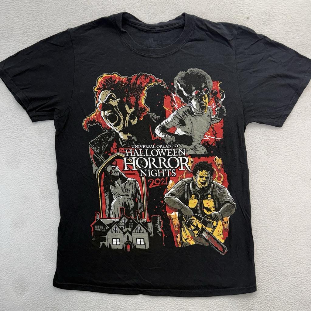Universal Orlando Halloween Horror Nights 2021 Jack the Clown T-Shirt Small Unisex T-Shirt