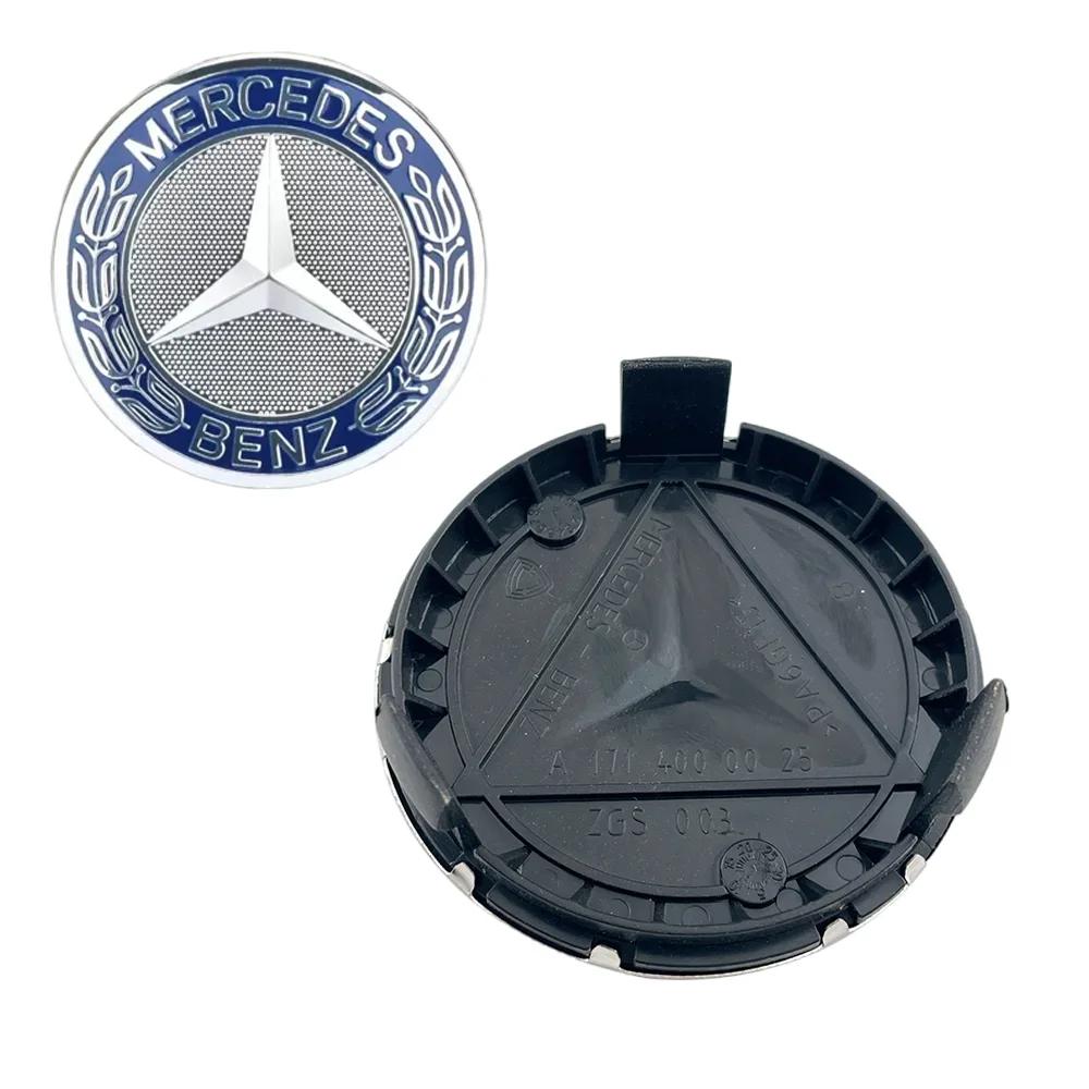 

Car Sticker 4Pcs 75mm Black Blue Wheel Center Cap Logo Hub Cover Badge Emblem For Mercedes Benz W205 W204 W212 A1714000025 Car A