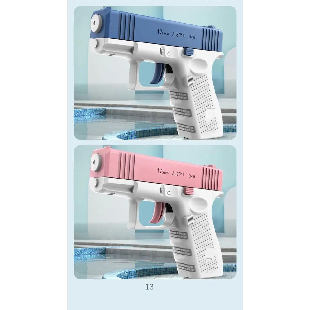 2023 1 Pcs The Glock Water Gun Rococo Syringe Pump Handgun Toys Pistol Boy N Girl Shooter Manual Repeated Air Hung Refill Funny