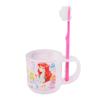 Skater Toothbrush Set with Stand and Princess Disney for Kindergarteners Ages Cup, Design, 180ml, 14.5cm, 3-5, KTB5-A