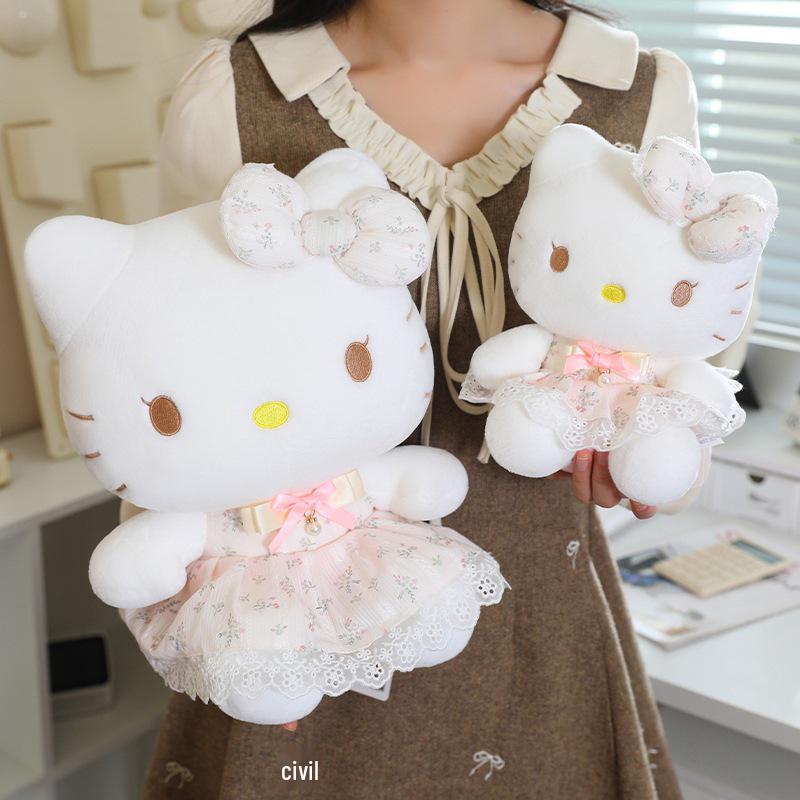 Hello Kitty Spring Breeze Plush Doll - Ideal Gift for Children and Girls