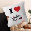TV S-Squids Game Cushion Cover Pillowcase Upholstery Sofa Throw Pillow Home Decor Pillowcas