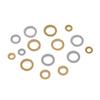 10Pcs Stainless Steel Twist Rope Circle Connector Closed Jump Rings Split Ring For Necklace Bracelets Jewelry Making Accessories