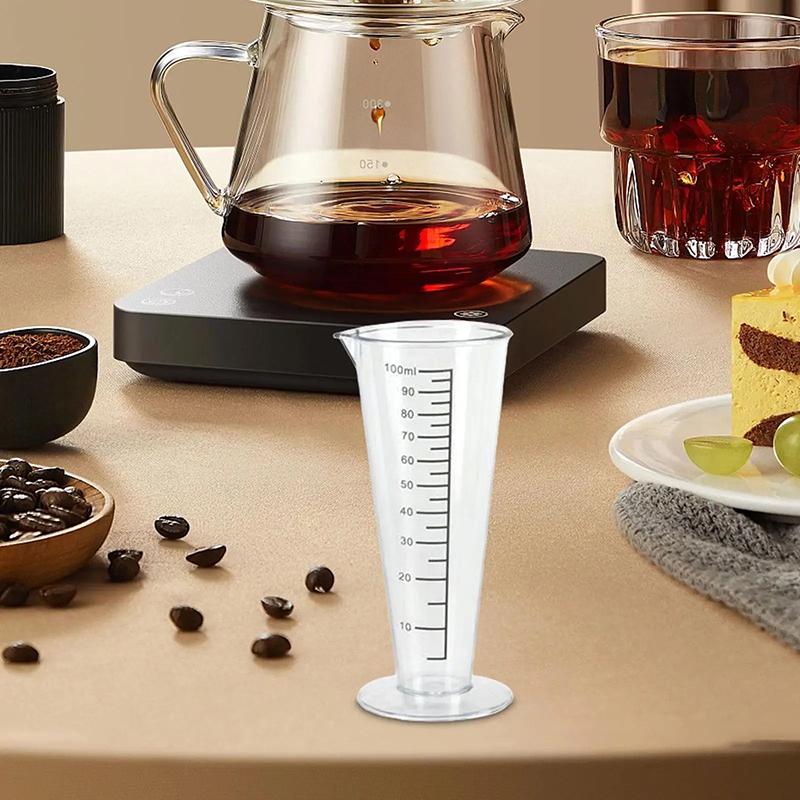 

100Ml Food-Grade Acrylic Measuring Cup With Scale - Bpa-Free, Perfect For Kitchen & Restaurant Use 100ML