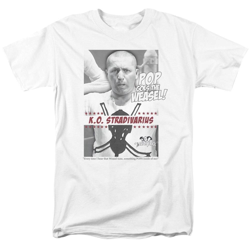 Three Stooges - Weasel - Unisex Short Sleeve Children s T-shirt - White 150