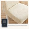 Stretch Jacquard Dining Chair Cover High Back Jacquard Chair Cover Stretch Chair Cover  Restaurant