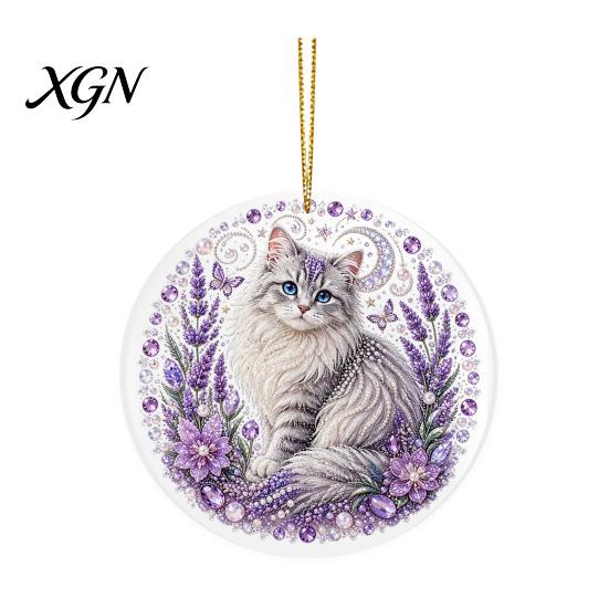Acrylic Hanging Ornament Bird Decor, 2D Animal Shaped for Home, Transparent Wall Art Bedroom Office, Romantic Couple Gift Series