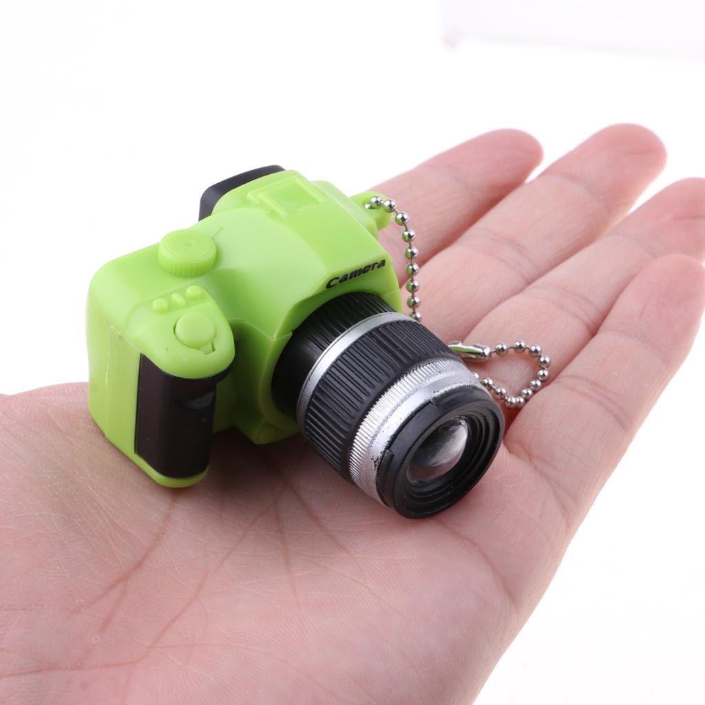 Dollhouse Miniature Green SLR Camera Model for 1/3 1/4 1/6 Scale Doll Decor