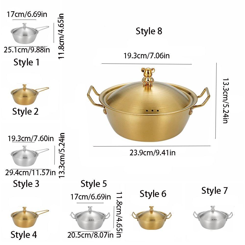 With Lid Instant Noodle Bowl Stainless Steel Snack Bowl Food Container Rice Wine Bowl  Household