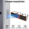 New Magnetic Fridge Tumbler Rack Carbon Steel 3 Slots Cup Holder Space Saving Relocatable Kitchen Storage Rack Home Use