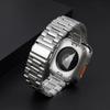 Stainless Steel iWatch Band with Case for Apple Watch band Ultra2 Ultra Series 9 8 7 6 5 4 3 2 1 SE bracelet 42mm 44mm 45mm 49mm