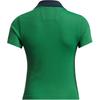 Under Armour FW24 Série Premier Color Block Macio Confortável Secagem Rápida Respirável Polo de Manga Curta Feminino tops Verde-Floresta 1388706-300
