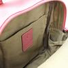 Karukuru Women's Sheepskin Mini Backpack MAB-CC212 Salmon Pink PNK