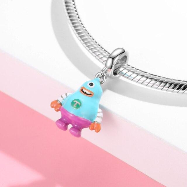 Animal City Wizarding World Life Tools Pendants Genuine 925 Sterling Silver Funny Charms Diy Accessories Fit Bracelet