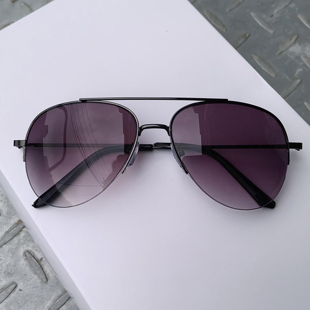 1PC fashionable women's retro frameless big eye lenses women's fashionable glasses personalized casual and v