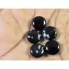 12X12MM Natural Snowflake Obsidian Round Cabochon Loose Gemstone 5Pcs Lot A-808