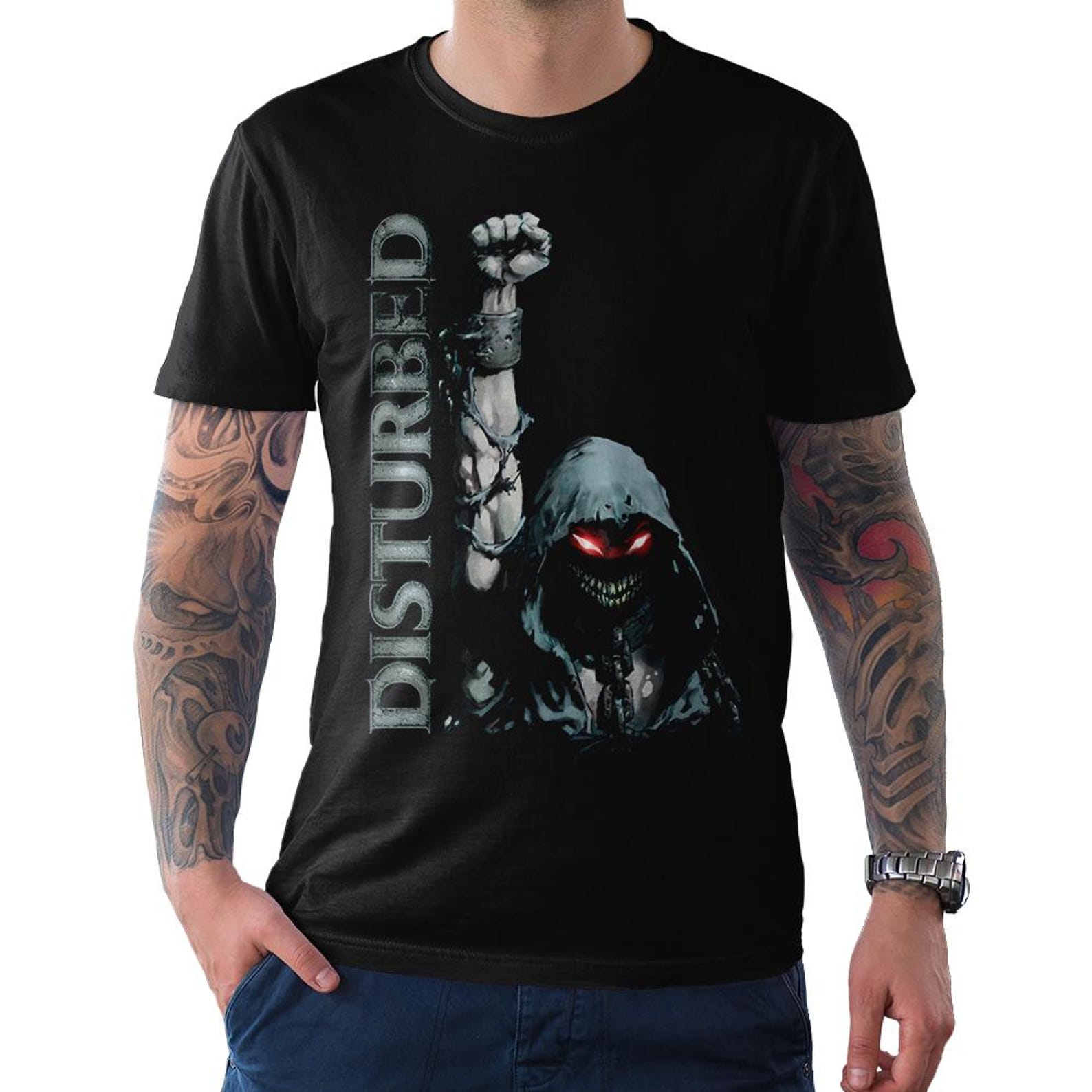 Disturbed Ten Thousand Fists T-Shirt, Men s and Women s Sizes S