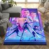 Dance Party Stars Area Rug Perfect for Playrooms Bedrooms Outdoor Decorate room Antislip Carpet Anime Office Decor Perfect Gift for Friends & Family
