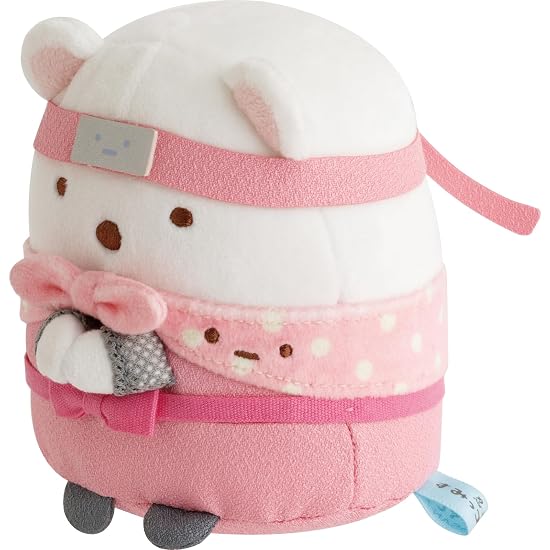 MV75201 Sumikko Gurashi "Ninja" Collectible Plush - Shirokuma