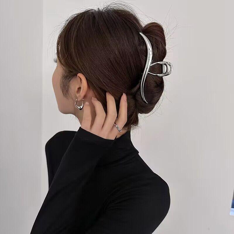 Koreanische S-Form Haarklammern für Frauen Vintage Metall Haarnadeln Haarspangen Barrettes Mädchen Mode Haaraccessoires Kopfschmuck