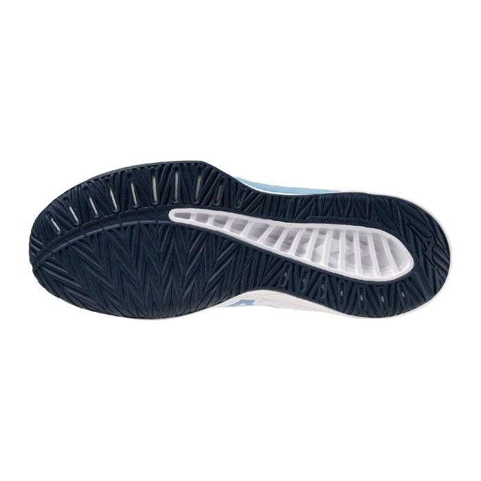 [Mizuno] Volleyball Shoes Lightning Select Unisex 24.5 cm 2.5E White/Sax