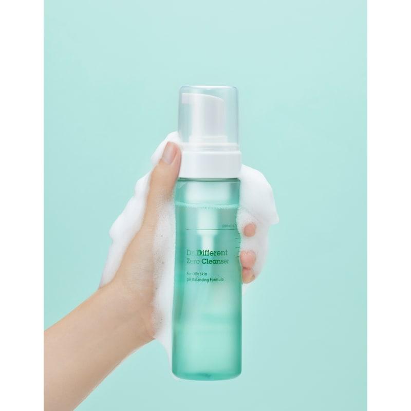 Zero Cleanser Oily Skin 200ml - Mildly Acidic Bubble Foam Cleansing