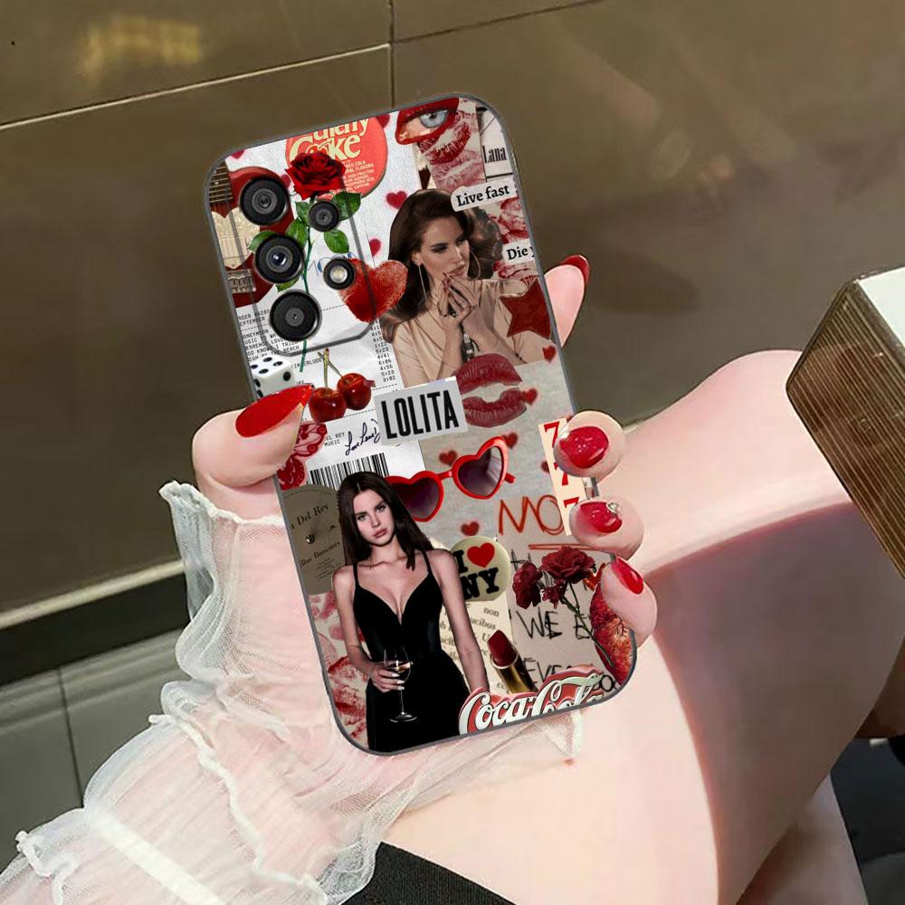 Coque de téléphone attractive Lana Del Rey Pour Samsung A73 A72 A71 A57 A56 A55 A54 A53 A52 A51 A37 A36 A33 A32 A23 A22 A16 A15 A14 Coque
