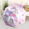 International Women's Day,My Melody Automatic Folding Umbrella-Simple 8-Rib Design, Bright Cartoon Pattern, Durable Iron Frame, Suitable For