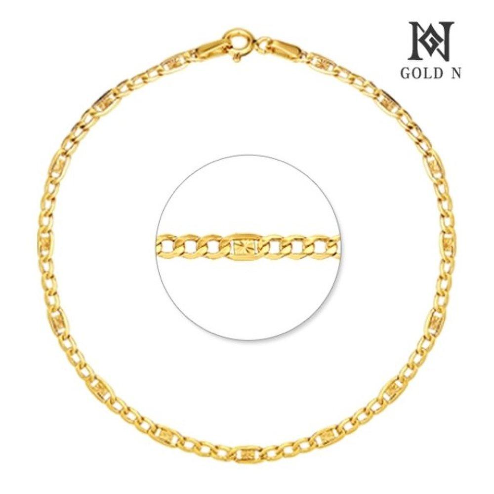 

[Gold N] 14K Star Curve Chain Bracelet Type 1 Women s Yg