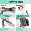 Adjustable Heating Vibration Shoulder Brace Support, Electric Heating Pad For Shoulder, Left And Right Shoulder Massager Warming