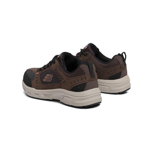 Мужские кроссовки Skechers Oak canyon 51893, chbk коричневые