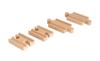 BRIO WORLD Straight Track 54mm Train Toy with 33393 (Uneven) [Wooden Tracks]