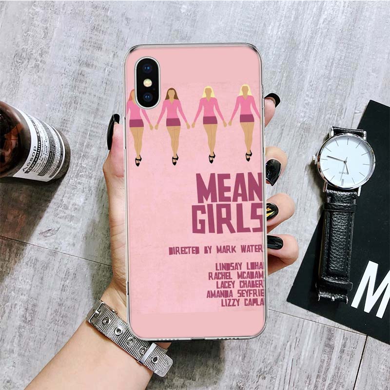 Mean Girls Burn Book Phone Case For iPhone 11 12 13 14 Pro XS XR X Max 7 8 6 6S Plus Mini + 5 SE Pattern Customized Coque Cover