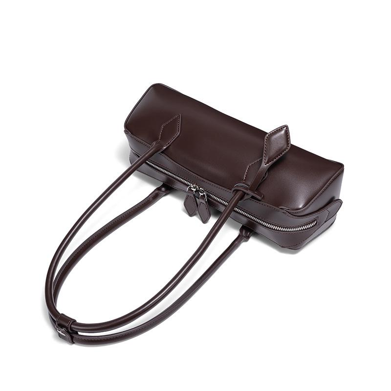 Sausage Bag, Long-handled Baguette Bag, Niche Retro Underarm Bag, Women's Portable Shoulder Bag, Pillow Bag.