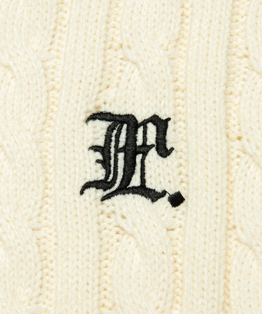 LMC Gothic Cable Tennis Knit Ivory