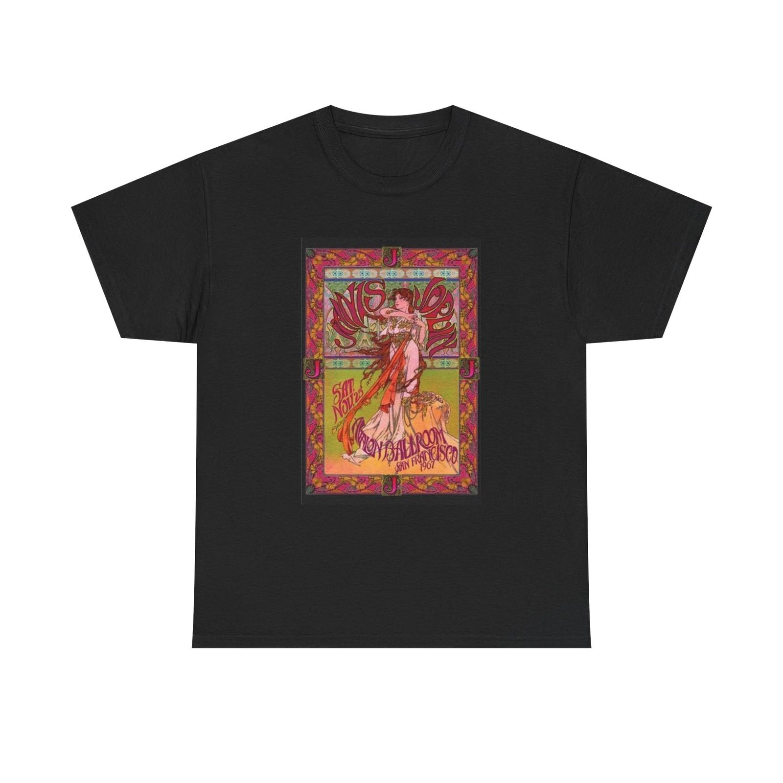 Men s and Women s T-shirts Janis Joplin San Francisco Graphic M