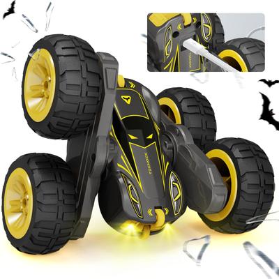 Tecnock RC Auto für Direkten Stunt RC Spielzeug Geschenk Kinder, USB-C Wiederaufladbar, Auto, Auto, 4WD, 360° Drehung,