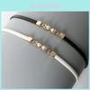 Elegant Pearl Waist Belt For Women Versatile Fashionable Adjustable Dress Accessory