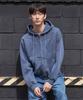 Pol Star Pigment Zip-Up Hoodie_Blue