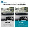 Real Soft Carbon Fiber For Toyota Prius 2016 2017 2018 2019 2020 2021 2022 LHD RHD Car Strip Above Instrument Panel Accessories