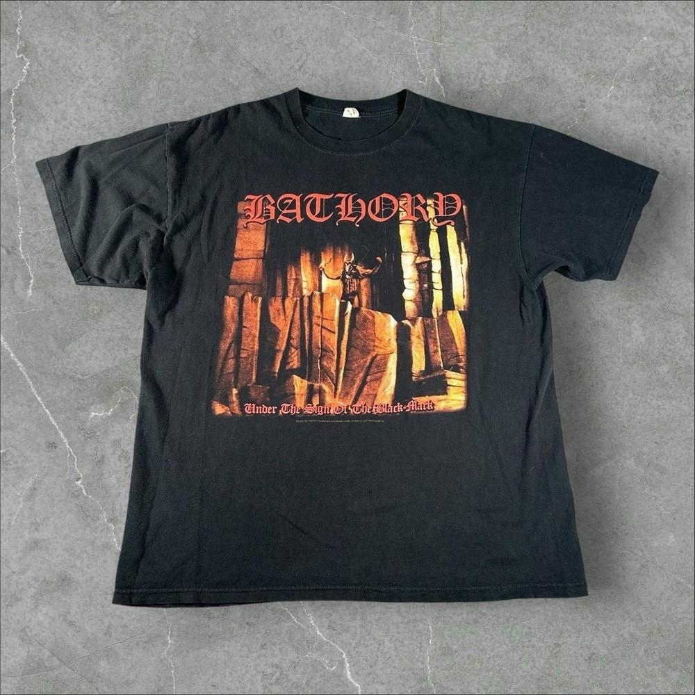 Футболки Gildan Bathory Под знаком черной метки Унисекс S - 5XL SG787 Унисекс футболка L