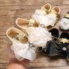 Baby Shoes Princess Shoes Female Baby Shoes Spring Summer and Autumn 0-1 Years Old Star PU Soft Bottom Learning Shoes