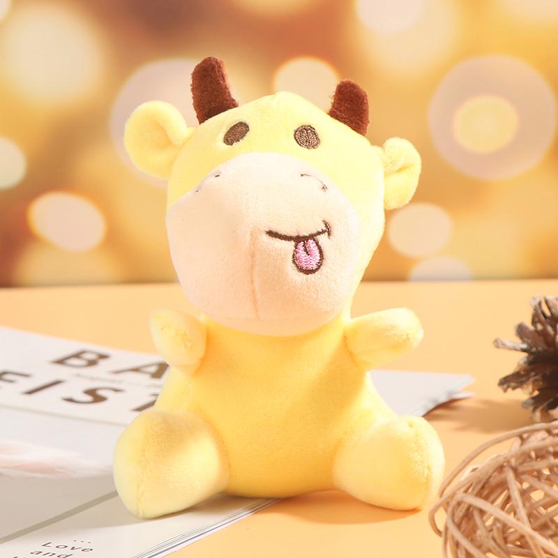Cushion Plush Doll Toy New Year Soft Gift Creative Stuffed Pillow Chinese Bull