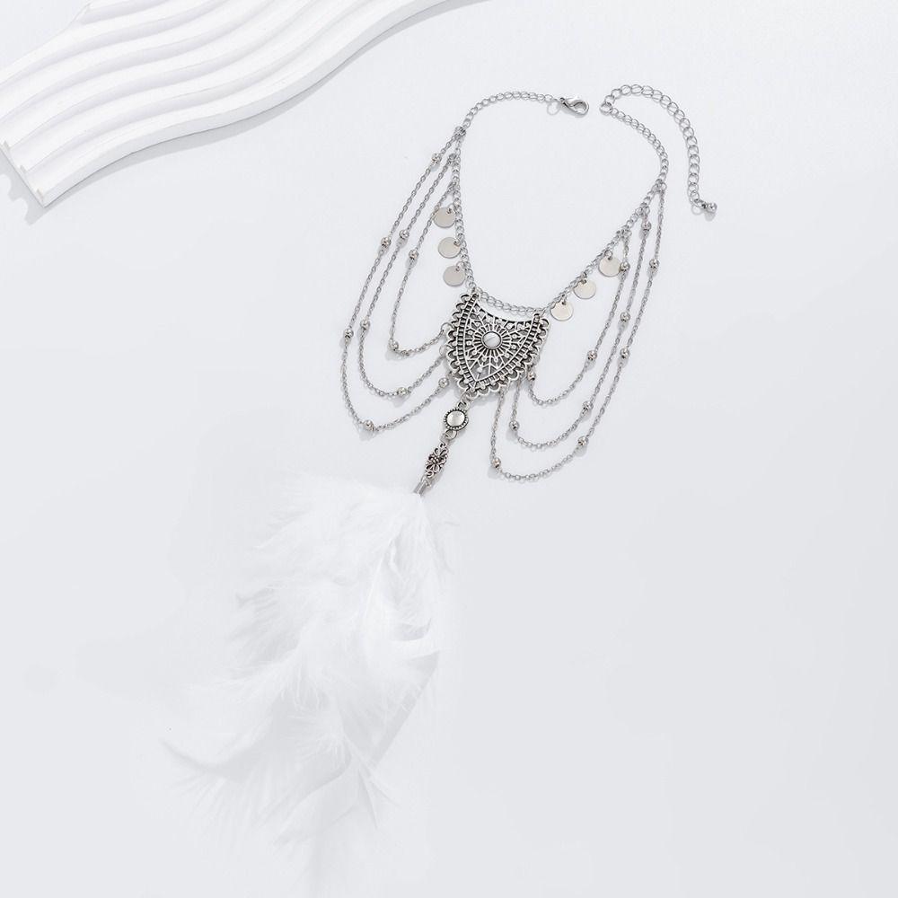 Silver Metal Arm Chain Bohemian Style Exaggerated Bracelet Cute Cuff Bangles  Decoration