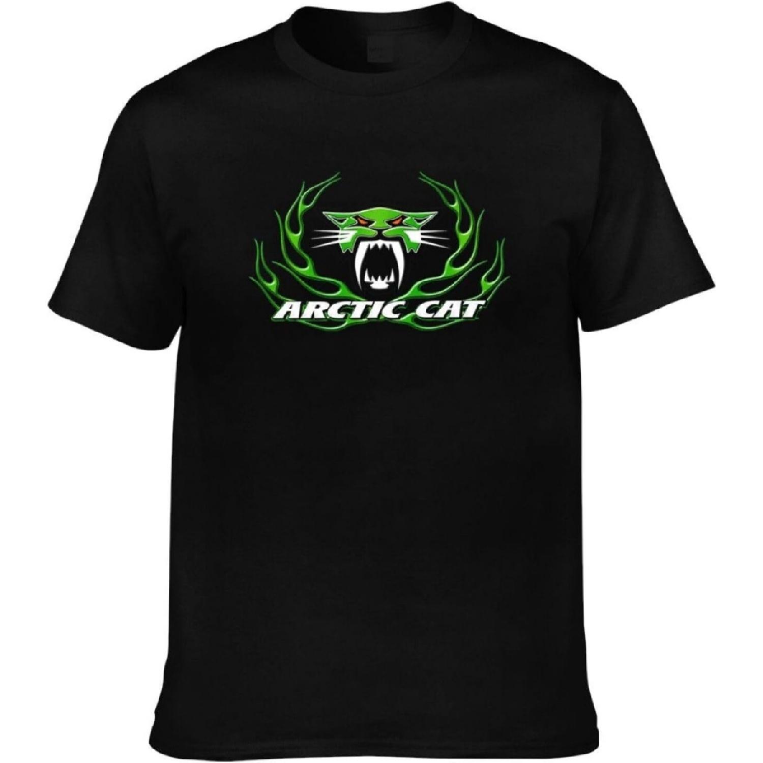 

Lanrol Men s Short Sleeve T-Shirt Arctic Cat Classic T Shirt for Men XXXXL різнокольоровий