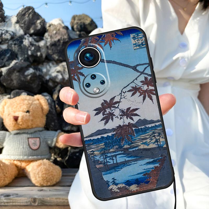 Ukiyo-e Japanese Style Art Case For Honor Magic 7 5 6 8 Pro 200 400 50 70 90 Lite X9a X9b X9c X9d X8b X8c Win RT Cover