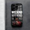 The W-Weeknd XO Singer Phone Case For IPhone 17 Air 16 E Pro Max 15 14 13 Mini 12 Pro 11 Max Plus Black Glass Cover