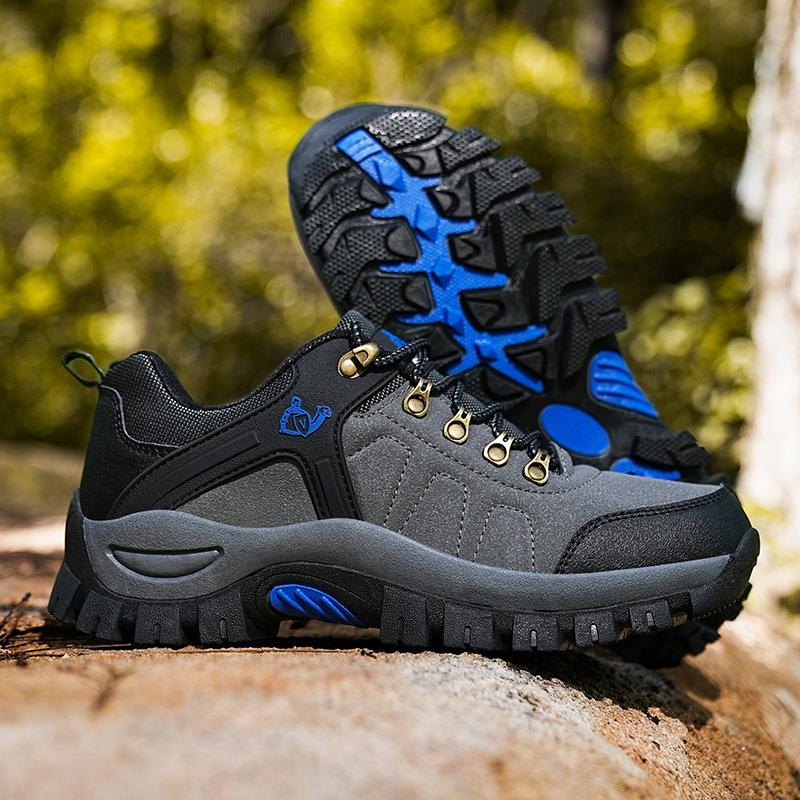 Couple Hiking Shoes Outdoor Non Slip Climbing Shoes Outdoor Trekking Sneakers Wear-resistant Desert Shoes Men's Hunting Footwear