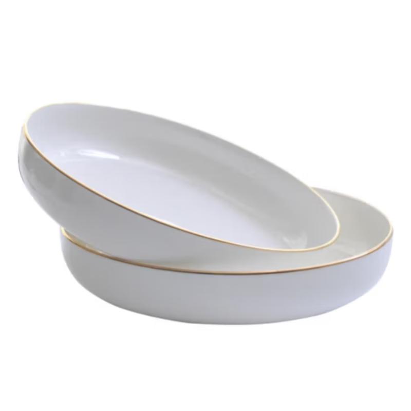 AMPEREX Ceramic Deep Serving Plate